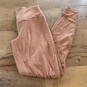 Lululemon align Soft nulu fabric Leggings tan size 8